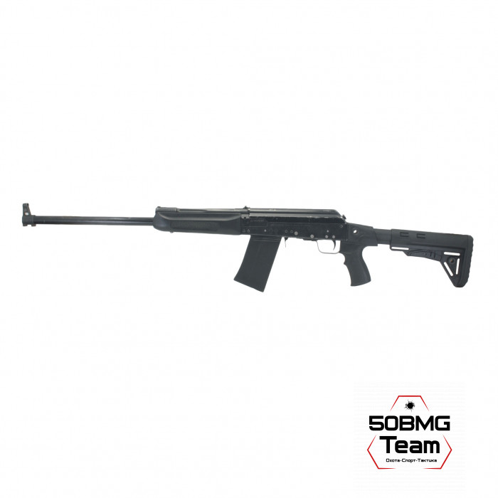 Телескопический приклад DLG Tactical на Сайга-12/20/410 с охот. прикладом (DLG20010)