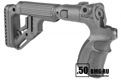 Складной приклад FAB Defense со щекой и рукояткой для Mossberg 500 (UAS-500)