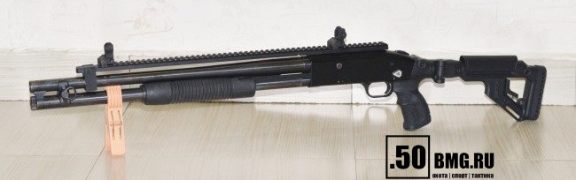 Складной приклад FAB Defense со щекой и рукояткой для Mossberg 500 (UAS-500)