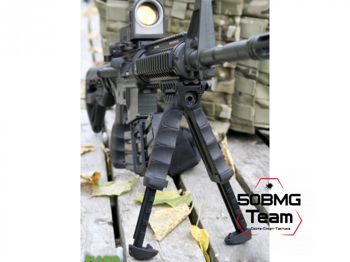 Быстросъемная рукоятка-сошки FAB Defense на цевьё с Weaver (T-POD G2 QR)