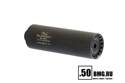 Газоразгруженный ДТКП закрытого типа Alfa Arms на AR15/M4, кал.5,45/.223Rem (UNEF 1/2-28)