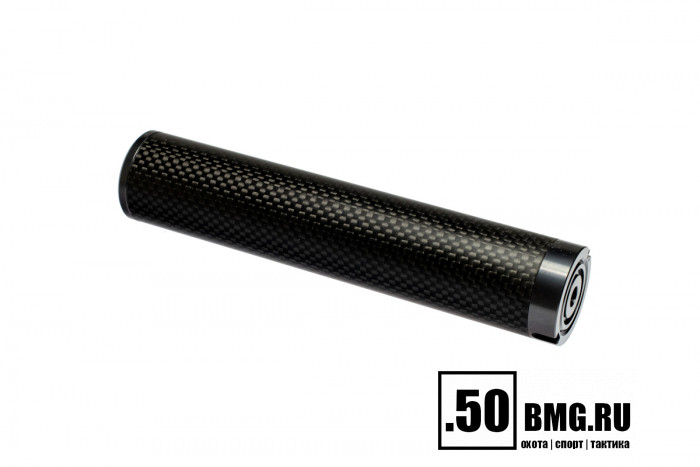 Реактивный ДТКП закрытого типа BRT Москит Карбон (160мм, резьба М18х1R,  cal. 6.5, ⌀ 30мм)