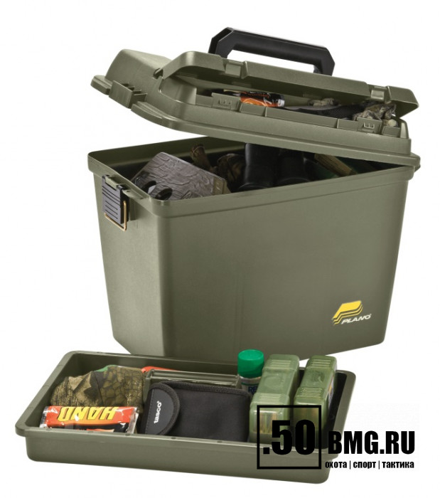 Plano Ящик для снаряжения с ручкой 43х26х33 см GreenCamo