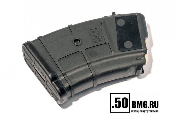 Магазин Pufgun на ВПО-136/АК/АКМ/Сайга (с сухарем) 7,62х39 10 патронов (MAG SGA762 40-10/B)