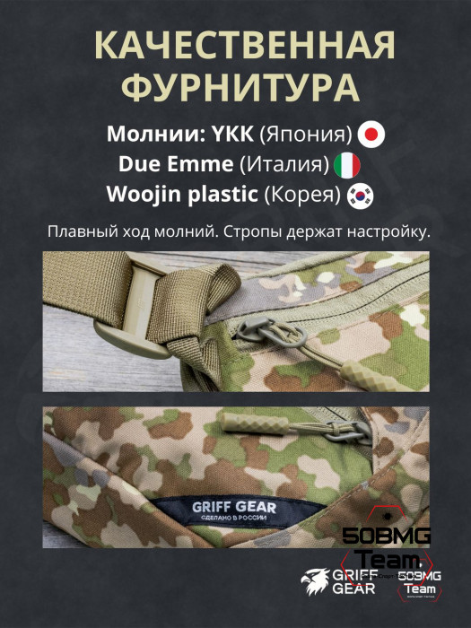 Сумка поясная Griff Gear Гефест XL (Мультитарн)