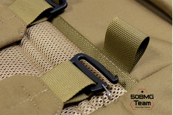 Чехол-рюкзак 50BMG Team Кордура 1000, 125х30х6см (Coyote Brown)