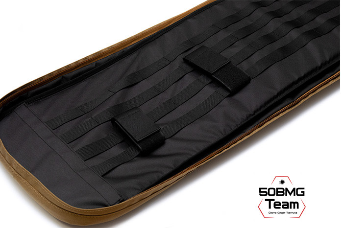 Чехол-рюкзак 50BMG Team Кордура 1000, 125х30х6см (Coyote Brown)