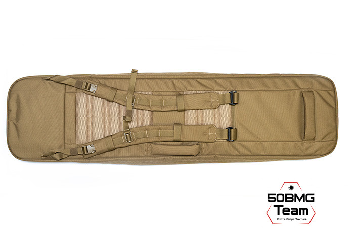 Чехол-рюкзак 50BMG Team Кордура 1000, 125х30х6см (Coyote Brown)