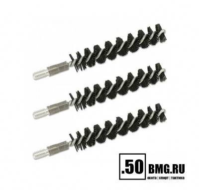 Нейлоновые ершики 3шт Bore Tech .44-.45 Cal. (11мм) резьба папа 8/32 (BTNR-45-003)