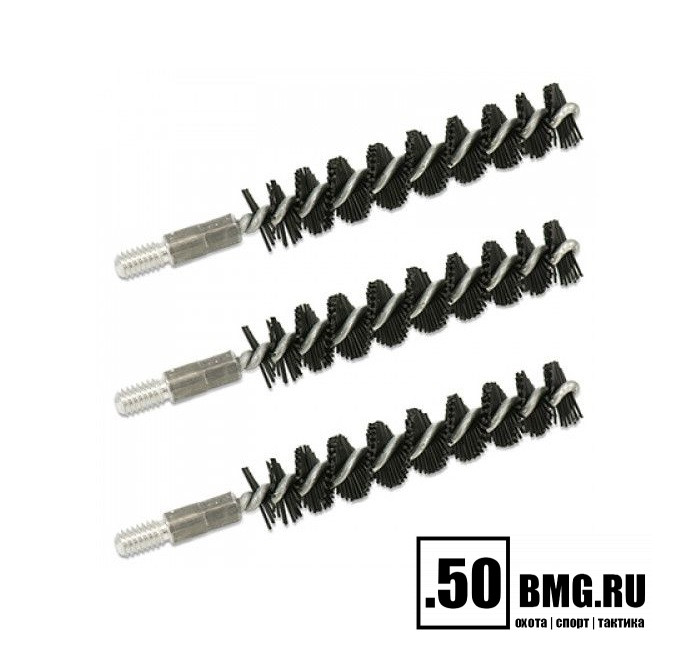 Нейлоновые ершики 3шт Bore Tech .44-.45 Cal. (11мм) резьба папа 8/32 (BTNR-45-003)