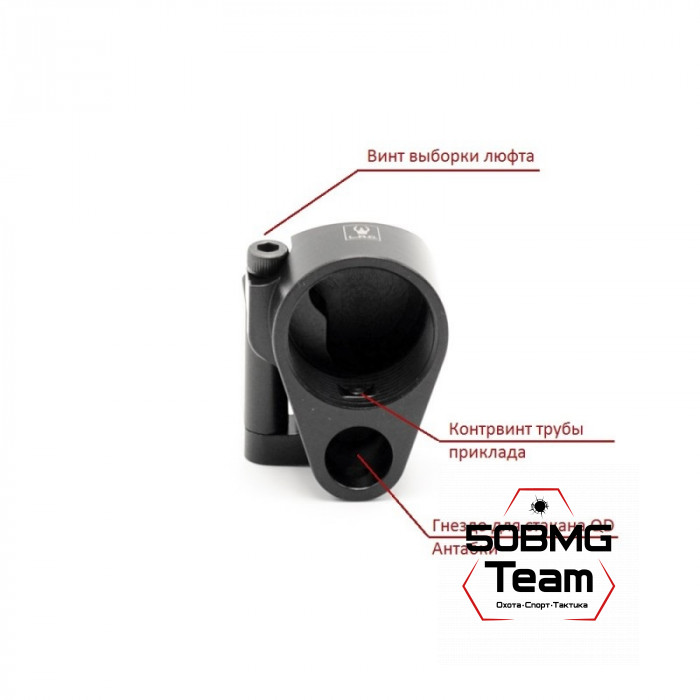 Адаптер Lac Трак Gen-2 для установки трубы приклада на АК со складным прикладом (LAC0048)