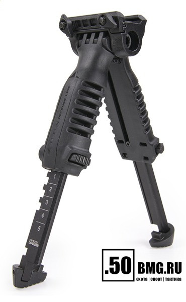 Быстросъемная рукоятка-сошки FAB Defense на цевьё (T-POD QR)