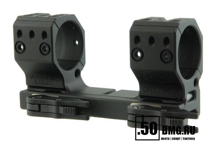 Быстросъемный кронштейн Spuhr QDP-4002, кольца 34 мм на Weaver, Picatinny (0 M.O.A., H-38 мм)