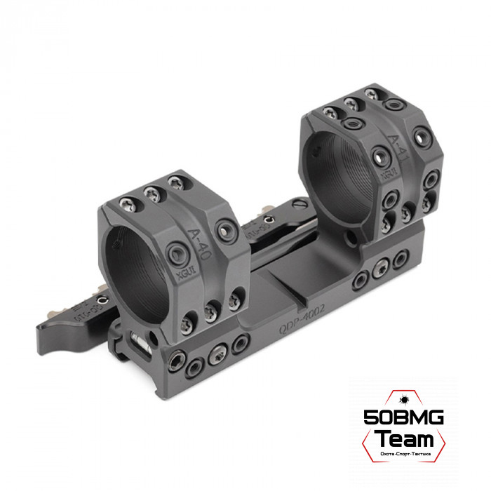 Быстросъемный кронштейн Spuhr QDP-4002, кольца 34 мм на Weaver, Picatinny (0 M.O.A., H-38 мм)