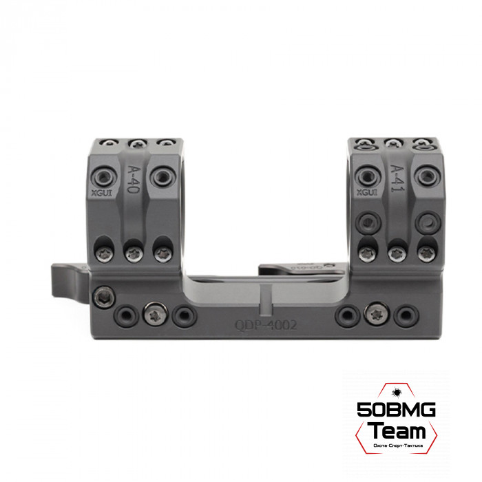 Быстросъемный кронштейн Spuhr QDP-4002, кольца 34 мм на Weaver, Picatinny (0 M.O.A., H-38 мм)