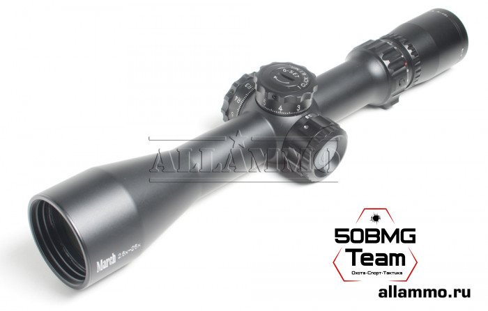 Оптический прицел March 2.5-25x42, сетка MML (подсветка)