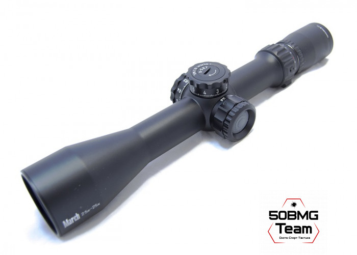 Оптический прицел March 2.5-25x42, сетка MML (подсветка)