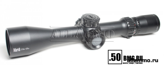 Оптический прицел March 2.5-25x42, сетка MML (подсветка)