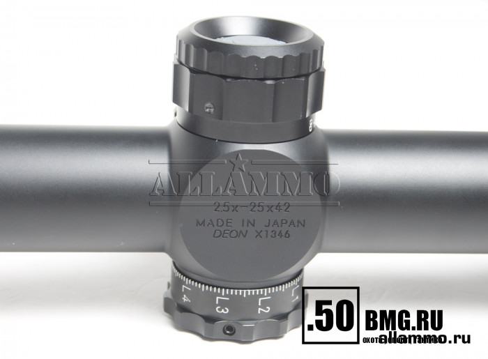 Оптический прицел March 2.5-25x42, сетка MML (подсветка)