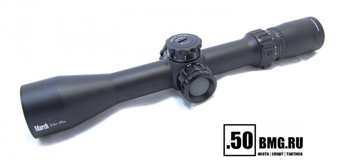 Оптический прицел March 2.5-25x42, сетка MML (подсветка)