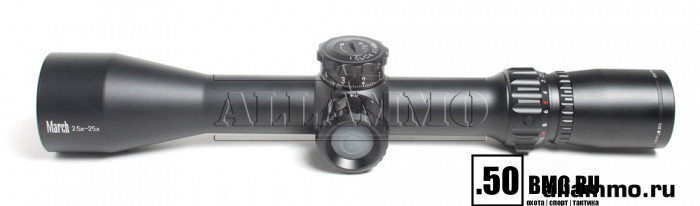 Оптический прицел March 2.5-25x42, сетка MML (подсветка)