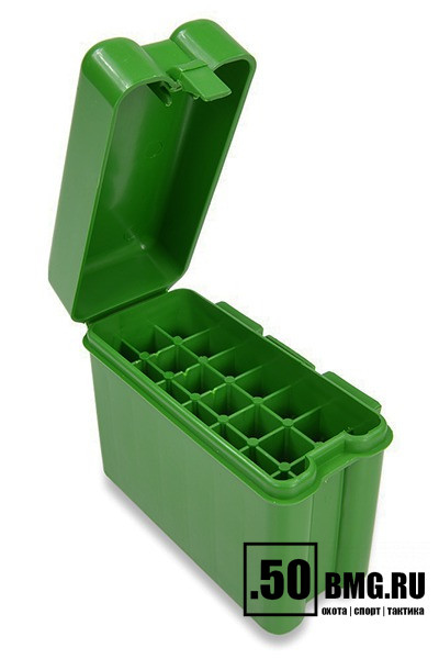 Коробка MTM для хранения 20 патронов .17-.35 кал. (нарезное оружие) (RS-20-10)