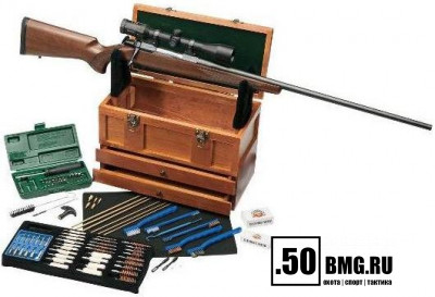 Универсальный набор DAC для чистки 63 предмета с подставкой для чистки, деревянным ящиком и набором отверток для оружия