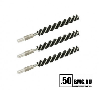 Нейлоновые ершики 3шт Bore Tech .243 Cal. (6мм) папа 8/32 (BTNR-06-003)
