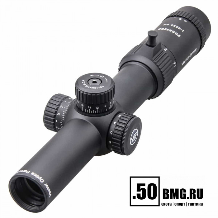 Оптический прицел Vector Optics Forester 1-5x24 SFP кольца 30мм