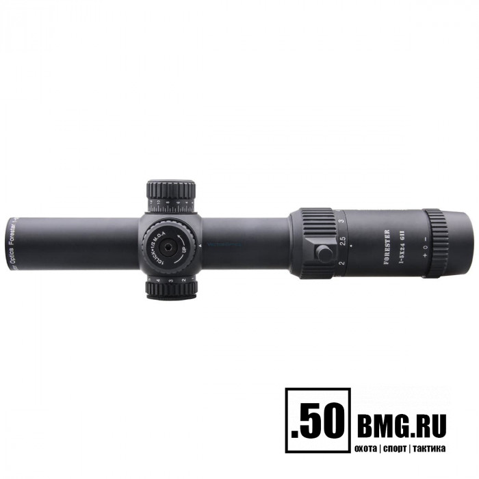 Оптический прицел Vector Optics Forester 1-5x24 SFP кольца 30мм