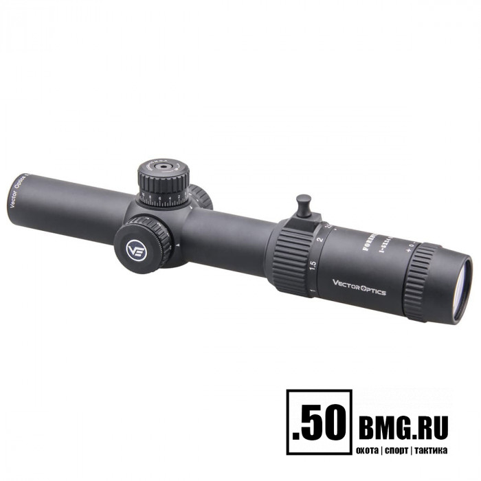 Оптический прицел Vector Optics Forester 1-5x24 SFP кольца 30мм