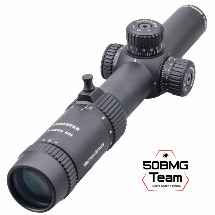 Оптический прицел Vector Optics Forester 1-5x24 SFP кольца 30мм