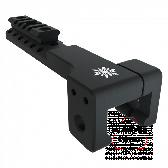 Кронштейн Рысь "Лапка СВД 1" на Тигр/СВД/TG-3 для сошек на антабку/Weaver