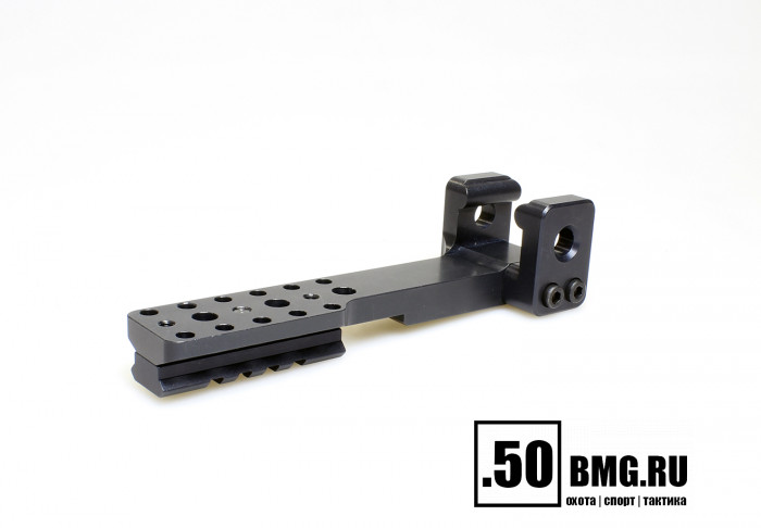 Кронштейн Рысь "Лапка СВД 1" на Тигр/СВД/TG-3 для сошек на антабку/Weaver