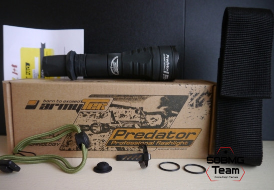 Фонарь Armytek Predator v3 XP-E2 270 лм зеленый свет