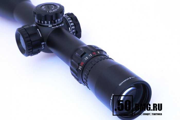 Оптический прицел March 2.5-25x52, сетка MTR-4 (подсветка)