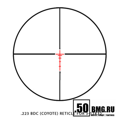 Оптический прицел Sightmark Rapid AR 3-12x32 SHR-223