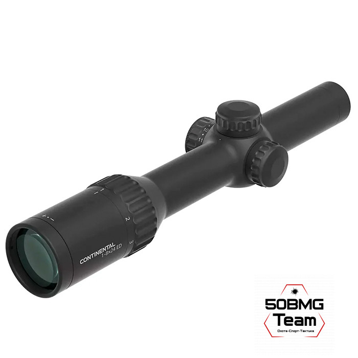 Оптический прицел Vector Optics Continental X8 Hunting ED 1-8x24, G4 Fiber