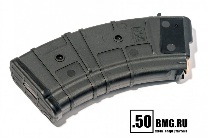 Магазин Pufgun на ВПО-136/АК/АКМ/Сайга (с сухарем) 7,62х39 20 патронов (MAG SGA762 40-20/B)