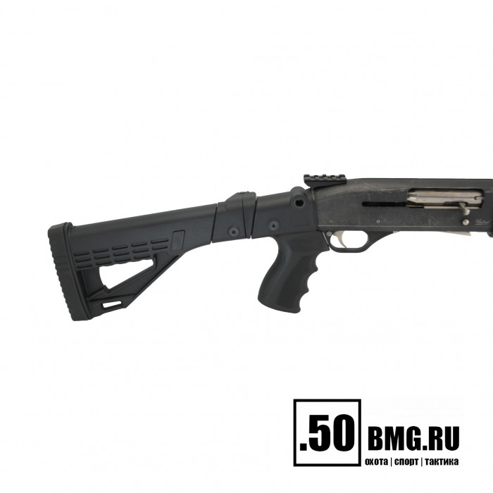 Телескопический складной приклад DLG Tactical на МР-153, МР-133 (DLG9002)