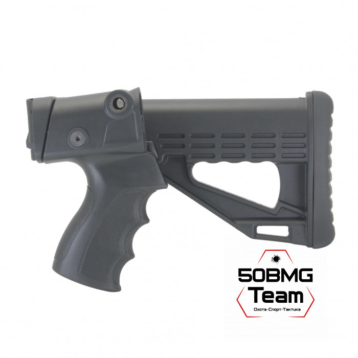 Телескопический складной приклад DLG Tactical на МР-153, МР-133 (DLG9002)