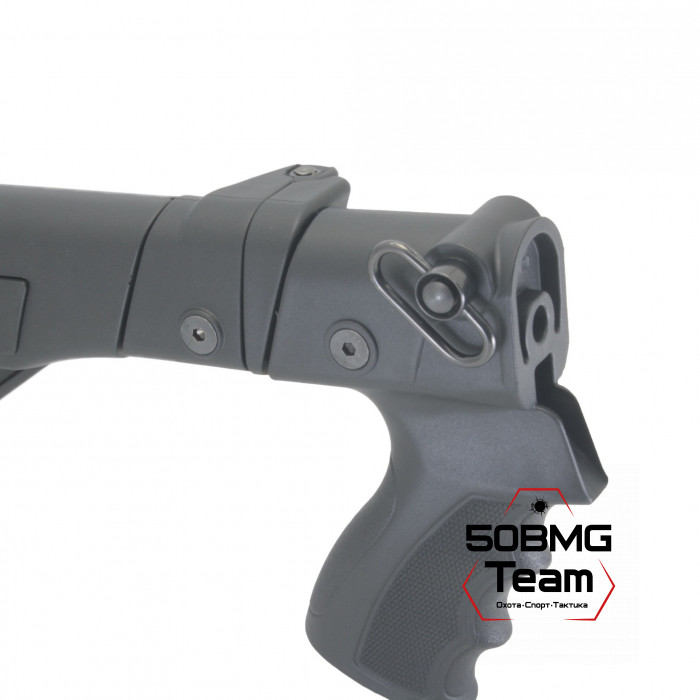 Телескопический складной приклад DLG Tactical на МР-153, МР-133 (DLG9002)