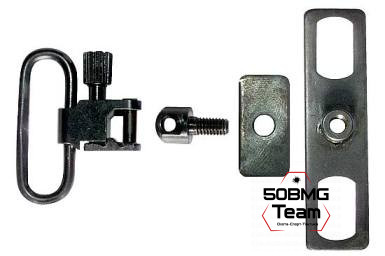 Адаптер для сошек Harris HB5 на цевья винтовок AR-15/M-16