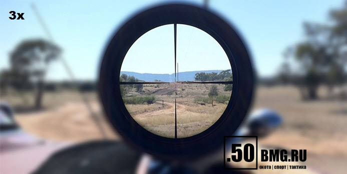 Оптический прицел March 3-24x42 FFP, сетка FML-1 (подсветка)