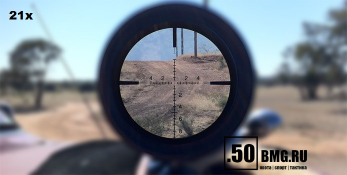 Оптический прицел March 3-24x42 FFP, сетка FML-1 (подсветка)