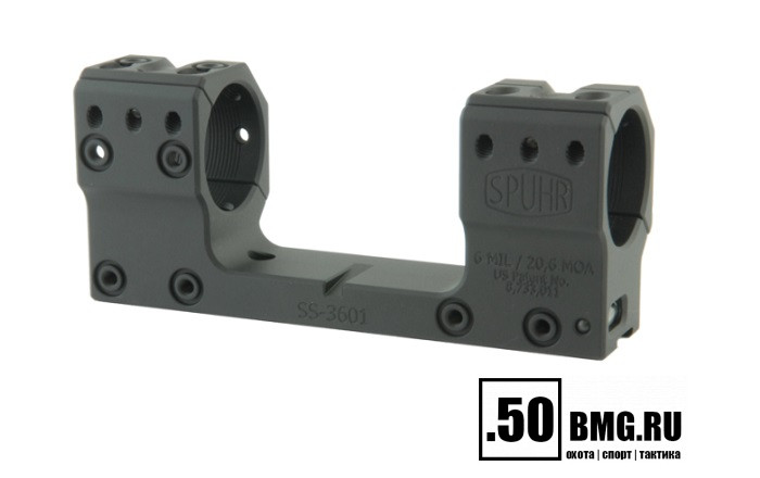 Кронштейн Spuhr SS-3601 кольца 30мм на призму Sauer STR (6 MIL/20,6MOA) L=126мм H=35мм
