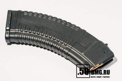 Магазин Pufgun на ВПО-136/АК/АКМ/Сайга (с сухарем) 7,62х39 30 патронов Gen2 (MAG SGA762 30/B G2)