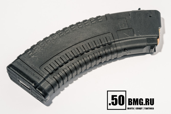 Магазин Pufgun на ВПО-136/АК/АКМ/Сайга (с сухарем) 7,62х39 30 патронов Gen2 (MAG SGA762 30/B G2)