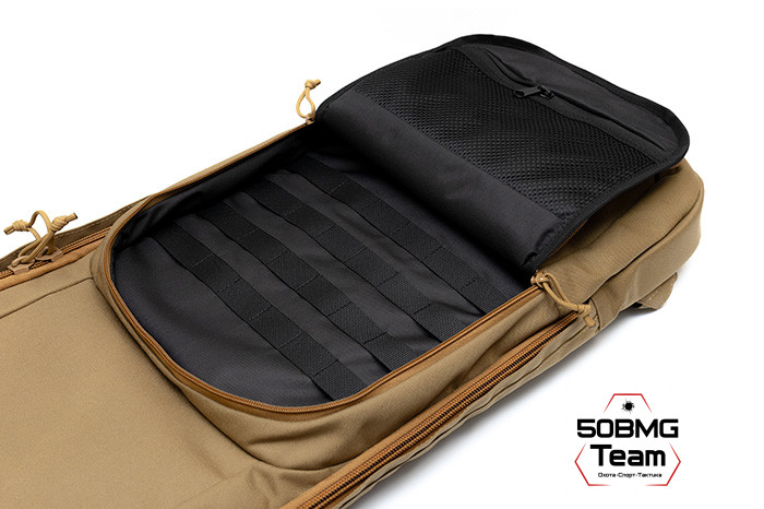 Чехол-рюкзак 50BMG Team Кордура 1000, 110х30х6см (Coyote Brown)