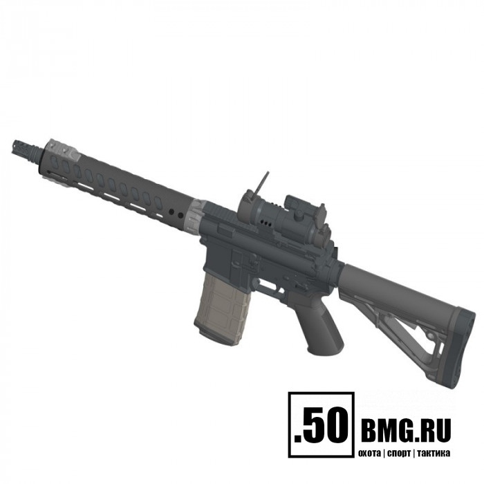 Цевьё LAC карбоновое для AR-15 (LAC0137)